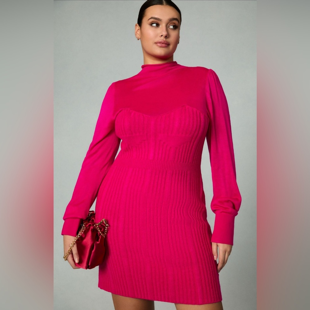 Anthropologie Turtleneck Sweater Dress